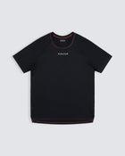 Mens athletic gym t-shirt in black