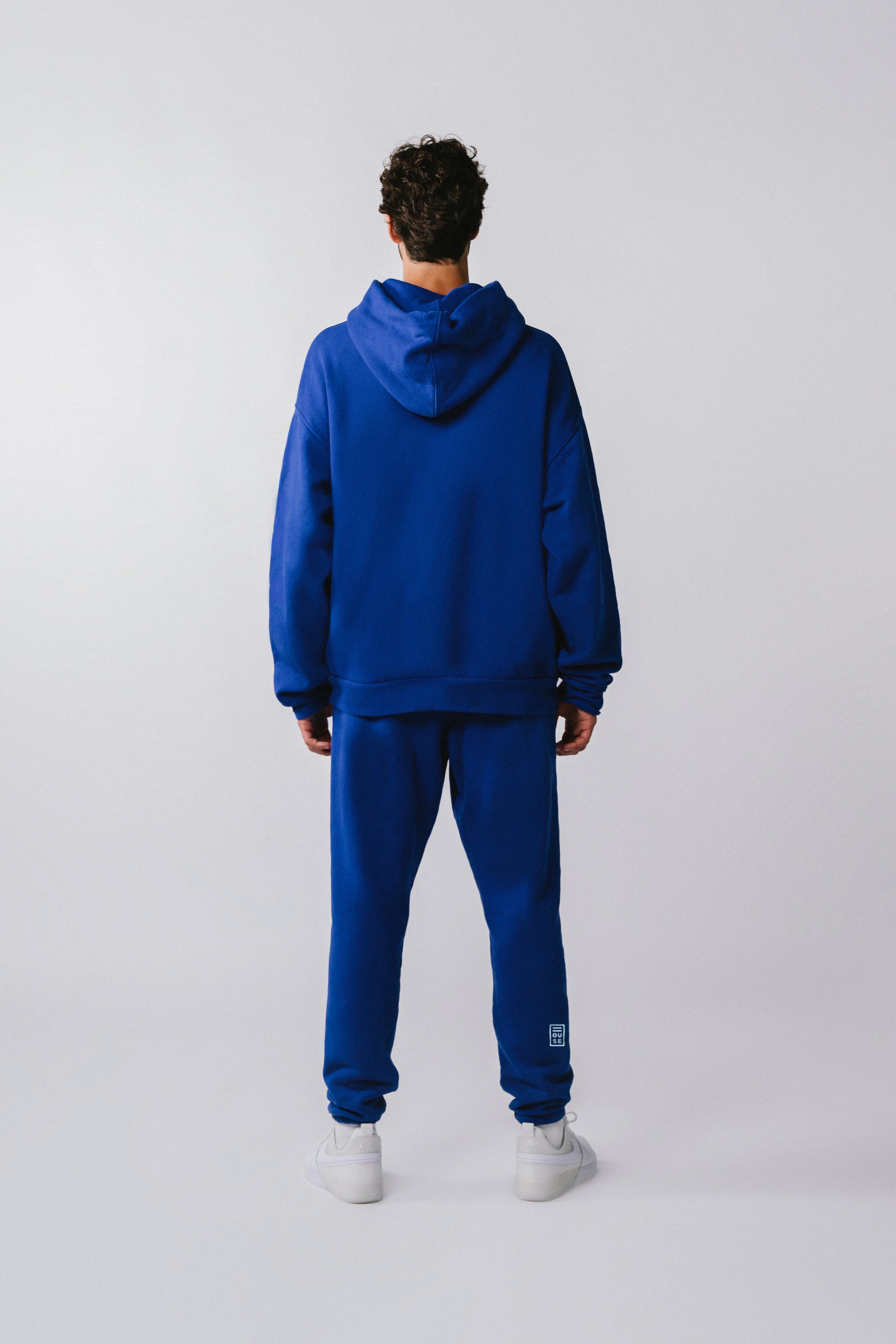 Mens Hoodie Azul