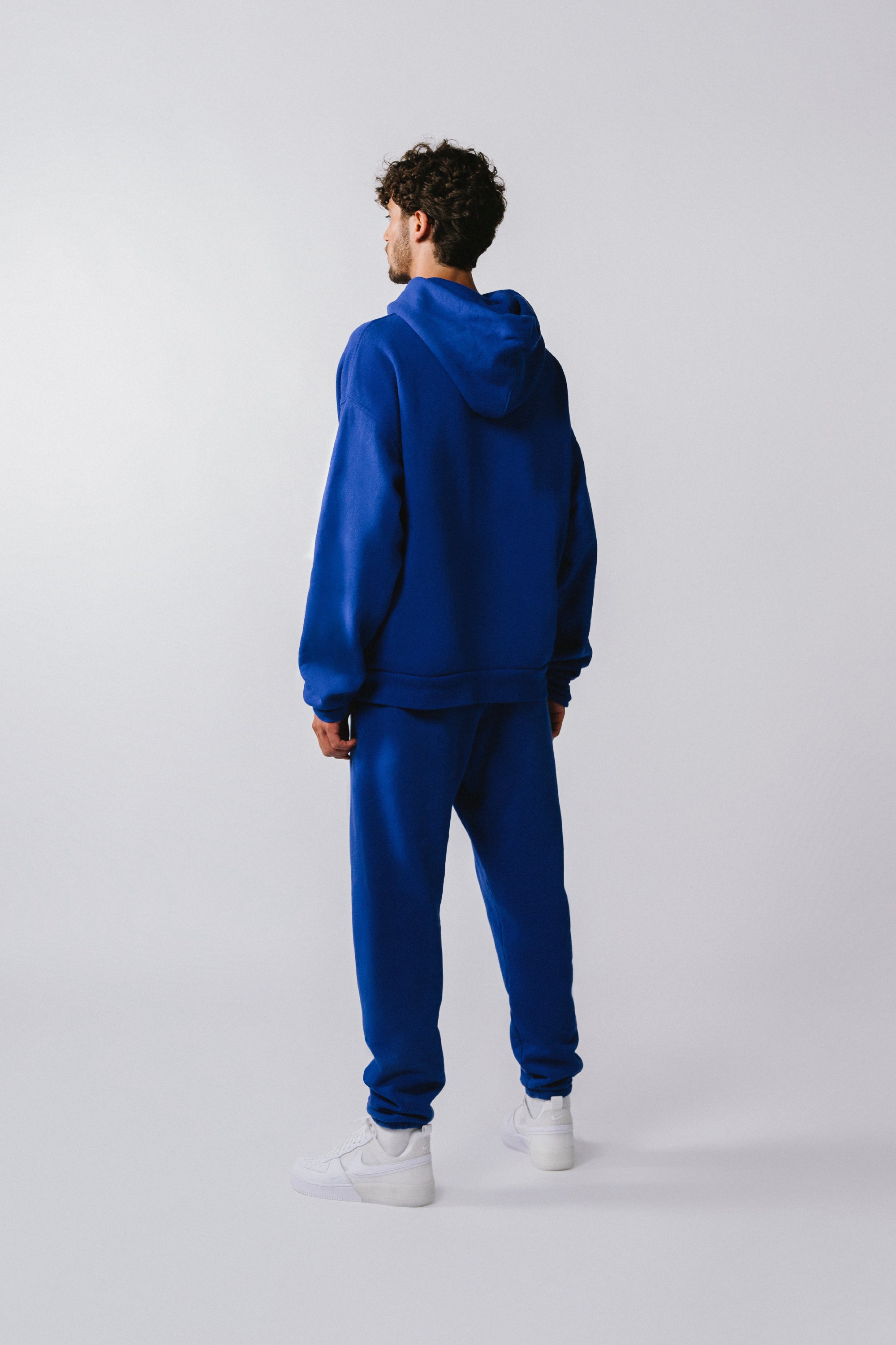 Mens Hoodie Azul