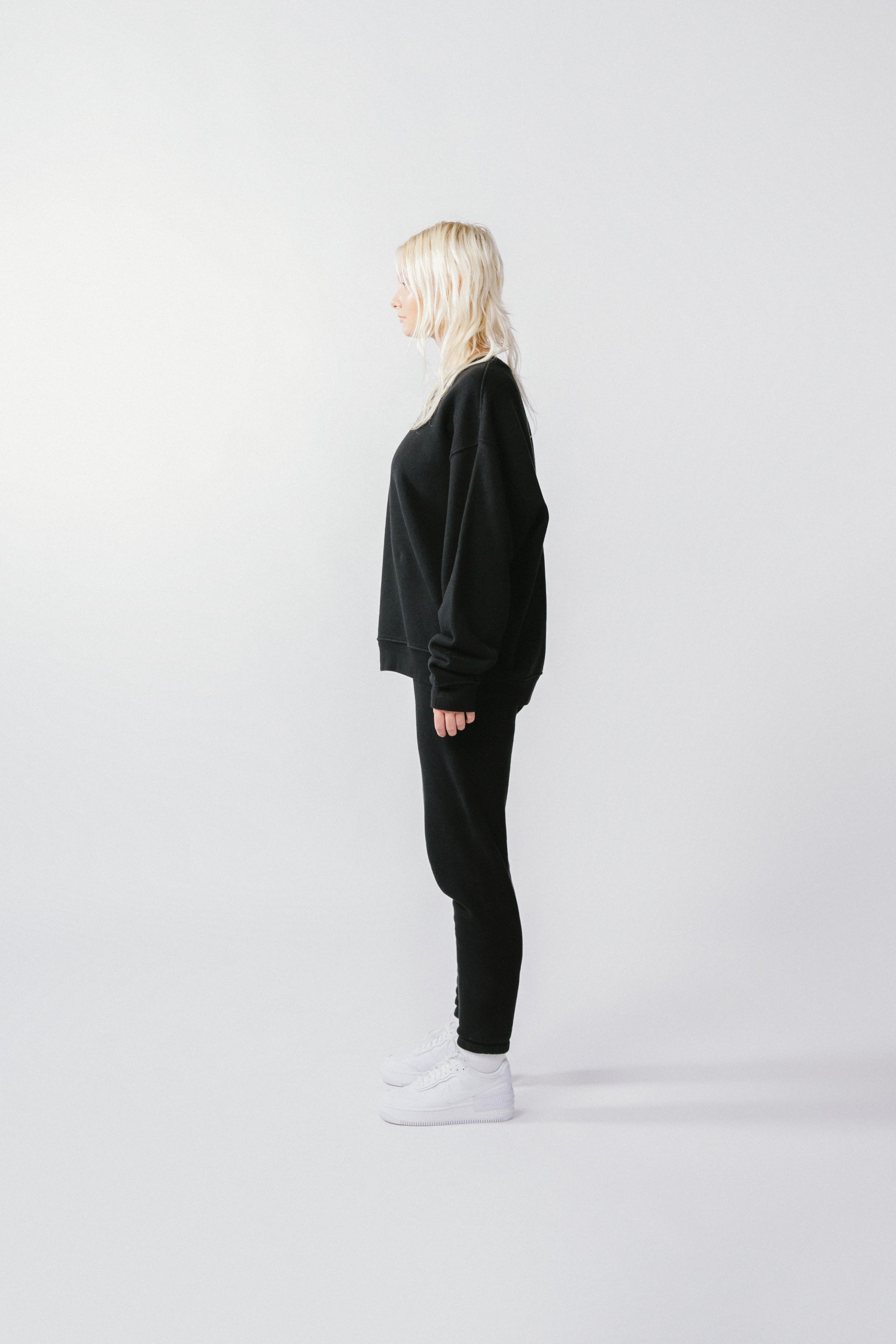 Womens Crew Black