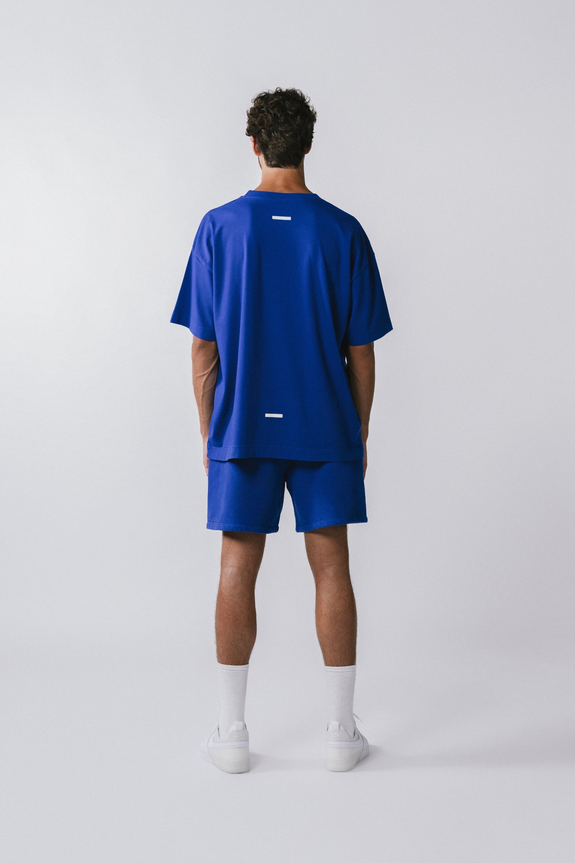 Mens Sweat T-Shirt Azul