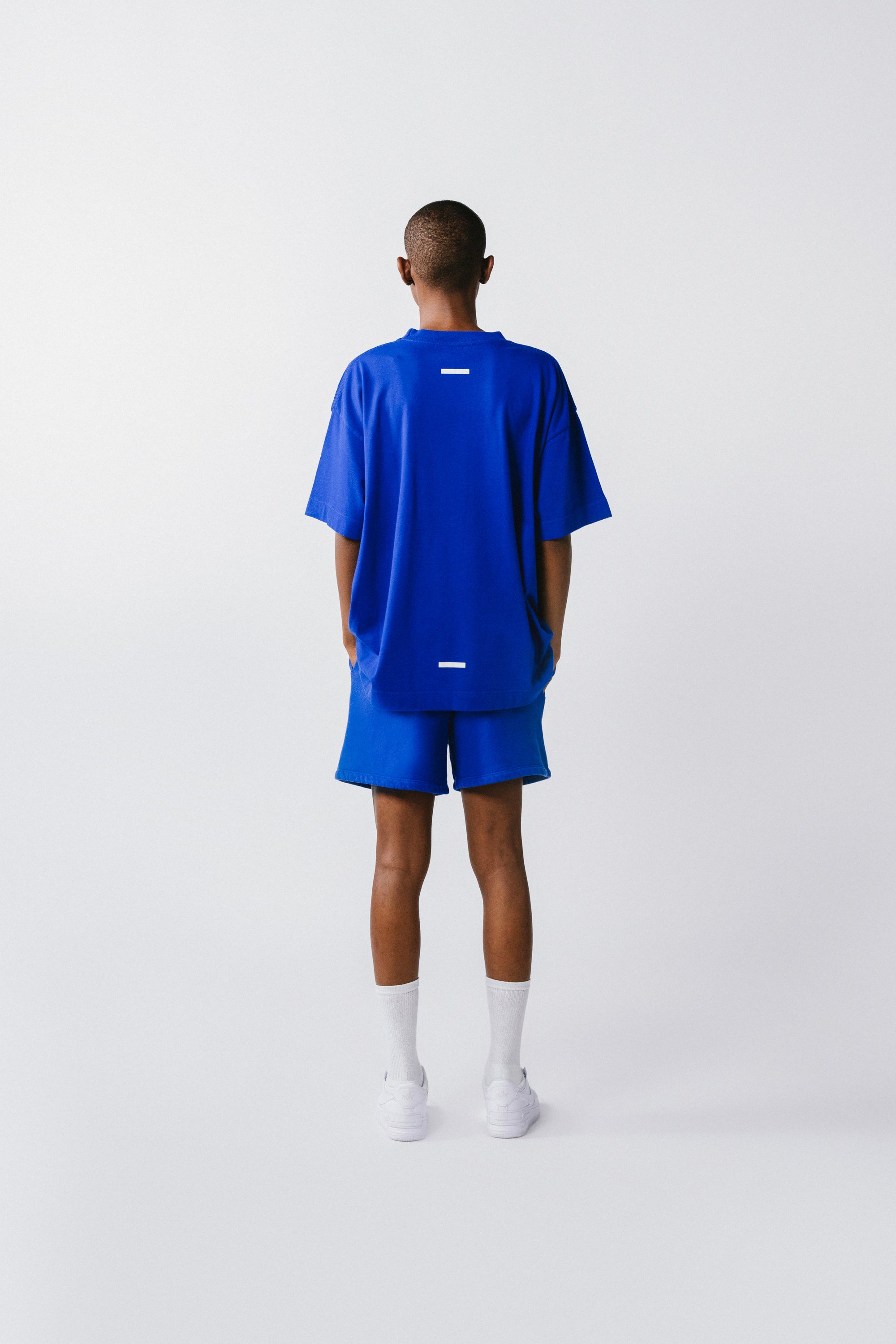 Womens Sweat T-Shirt Azul