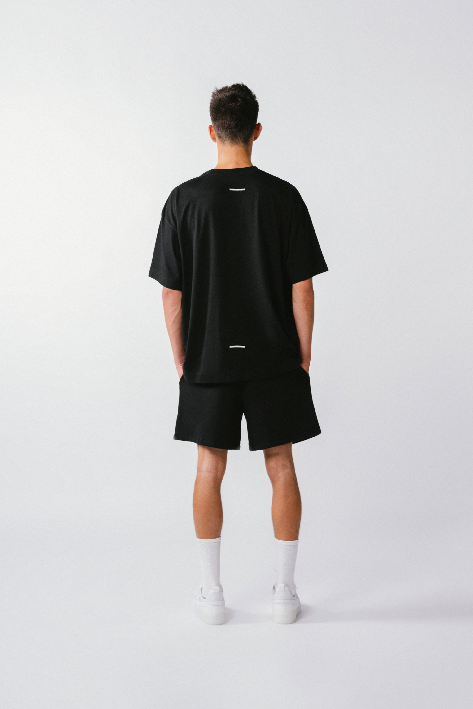 Mens Sweat T-Shirt Black