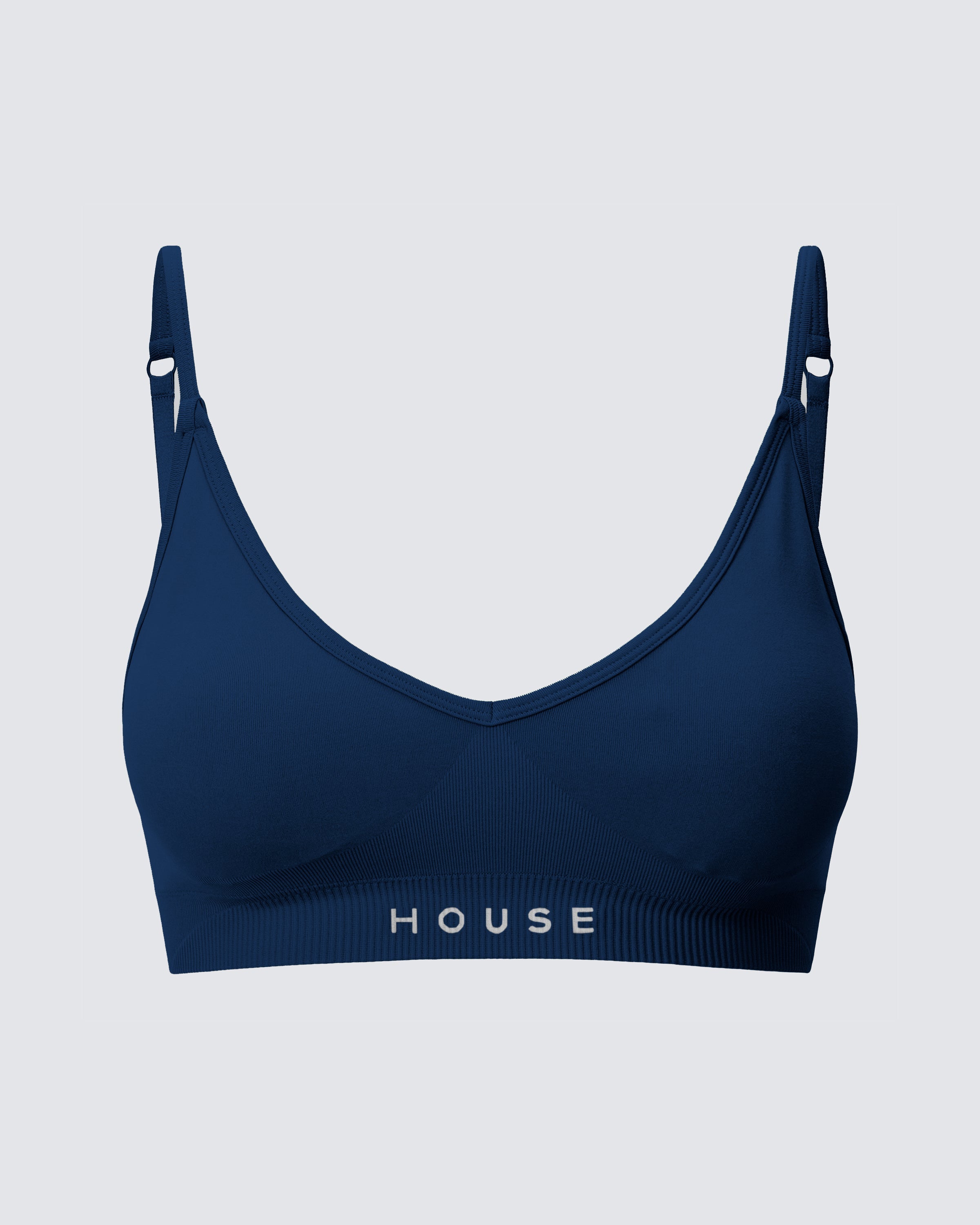 Seamless Bra - Navy
