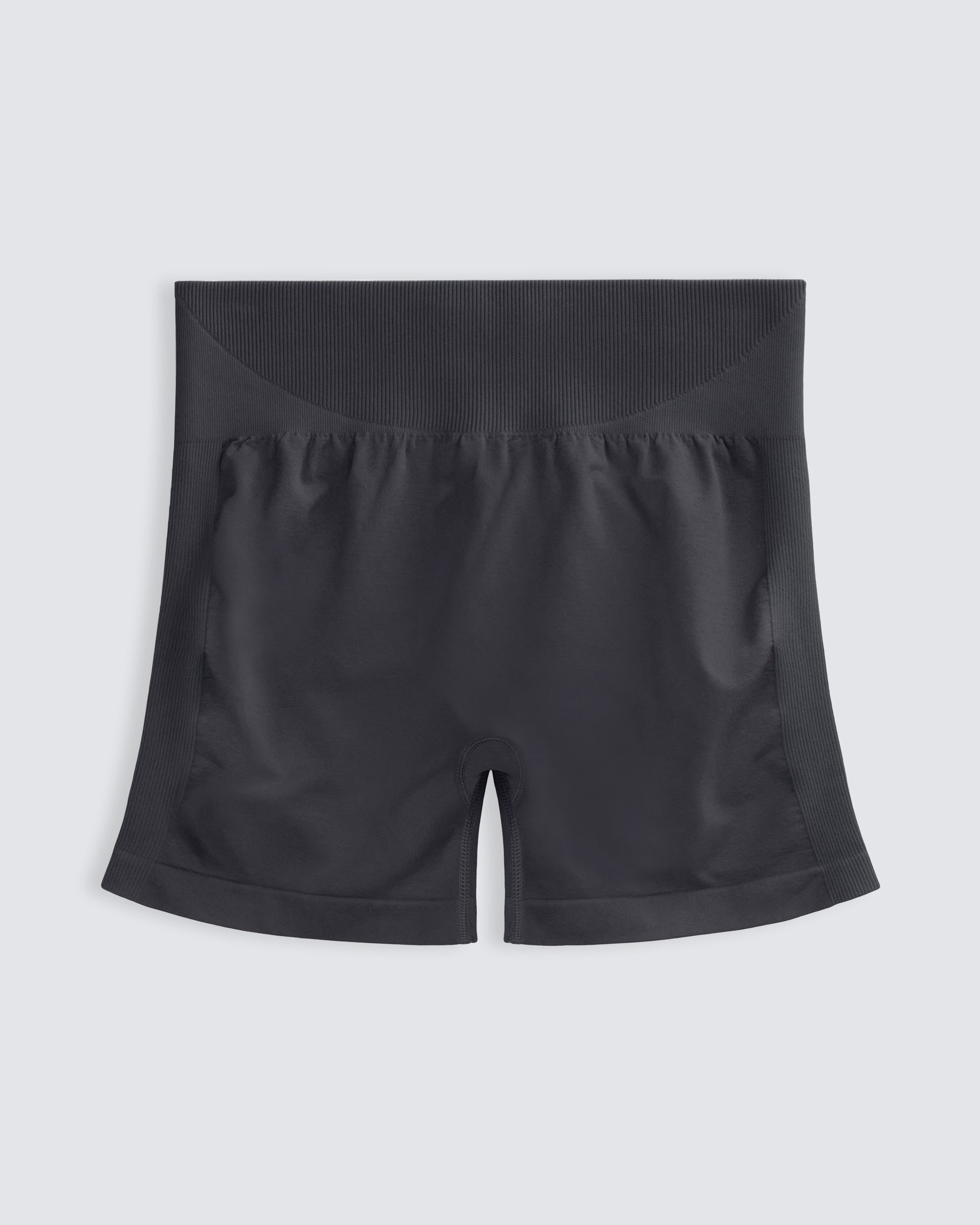 Womens Seamless Dark Grey Bike Short