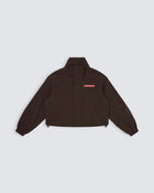 Cropped Cargo Jacket - Espresso