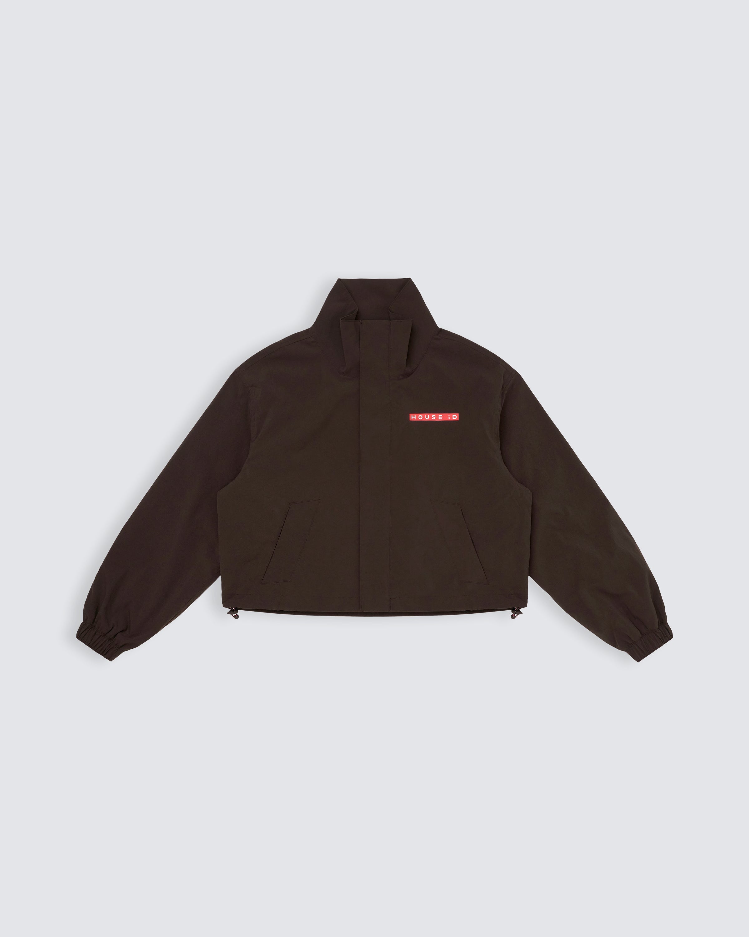 Cropped Cargo Jacket - Espresso