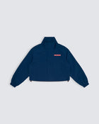 Cropped Cargo Jacket - Navy