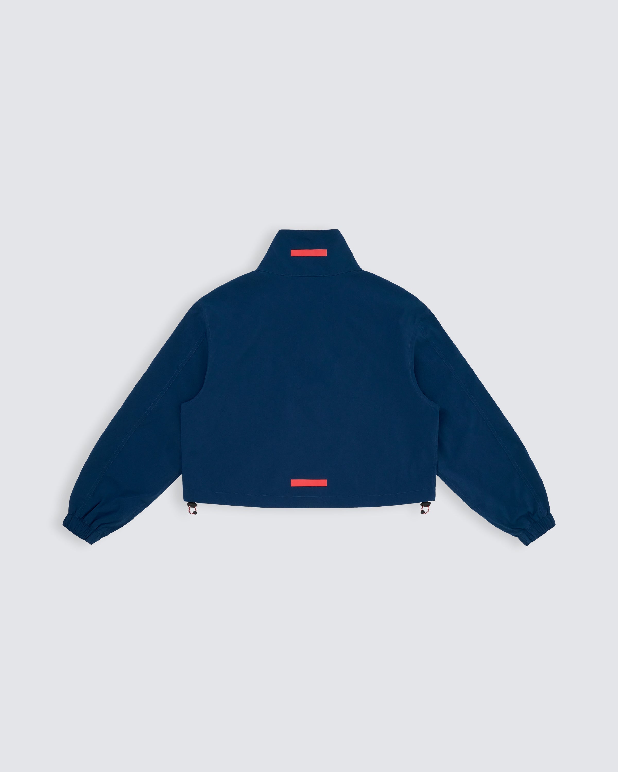 Cropped Cargo Jacket - Navy