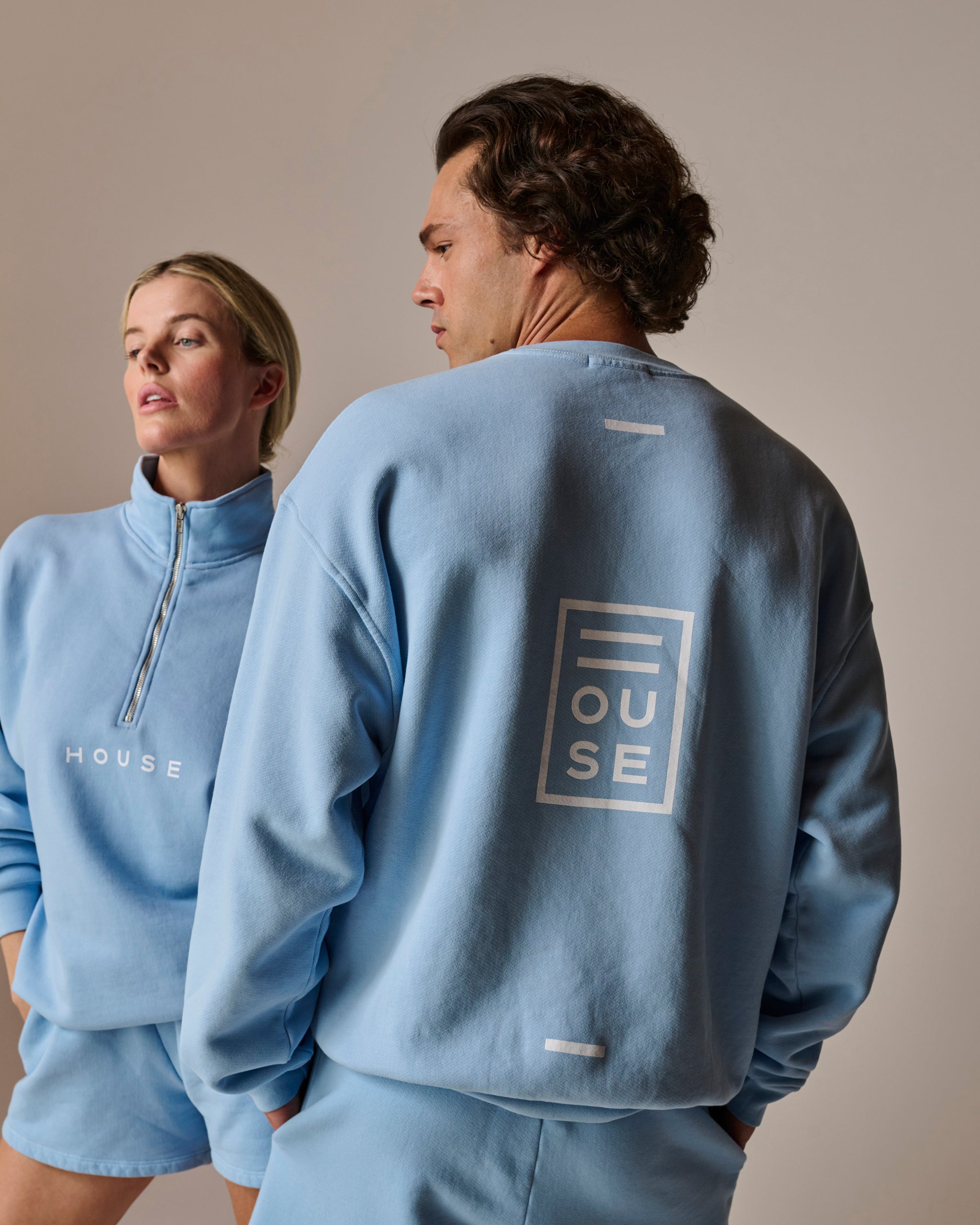Unisex Sweatshirt in Sky Blue