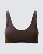 Jersey Bra - Espresso