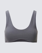 Jersey Bra - Dark Grey