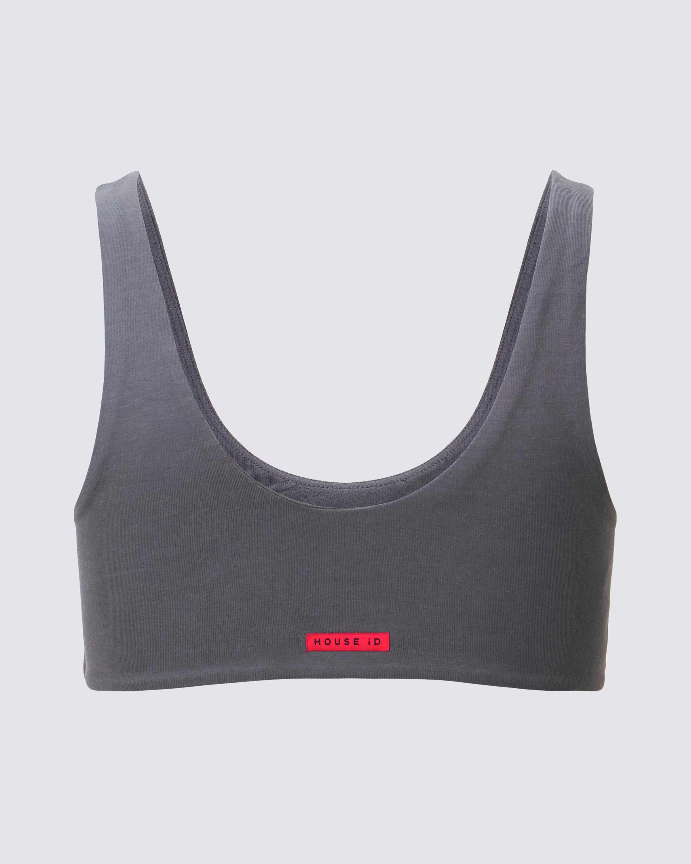 Jersey Bra - Dark Grey