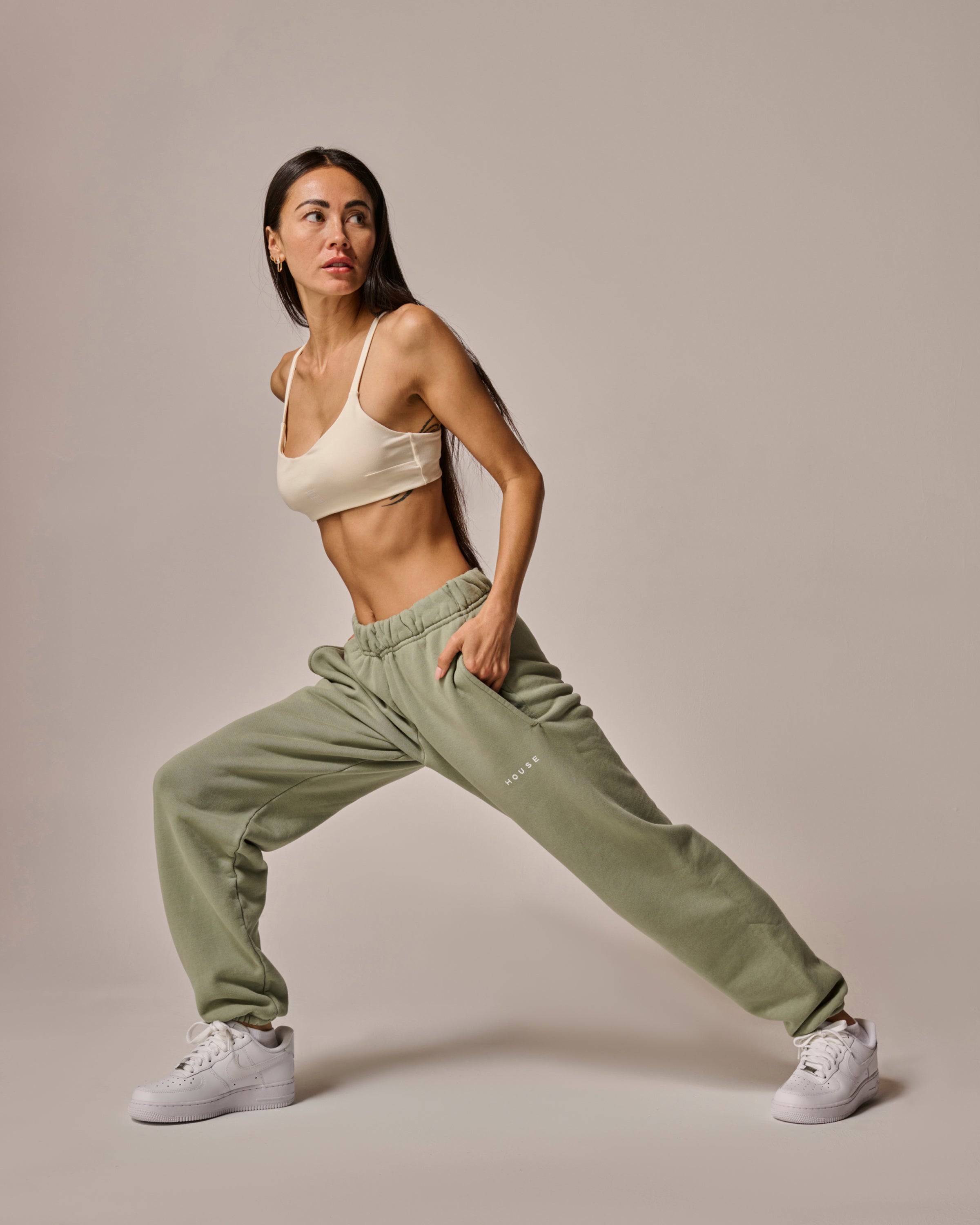 Womens Off White Bra