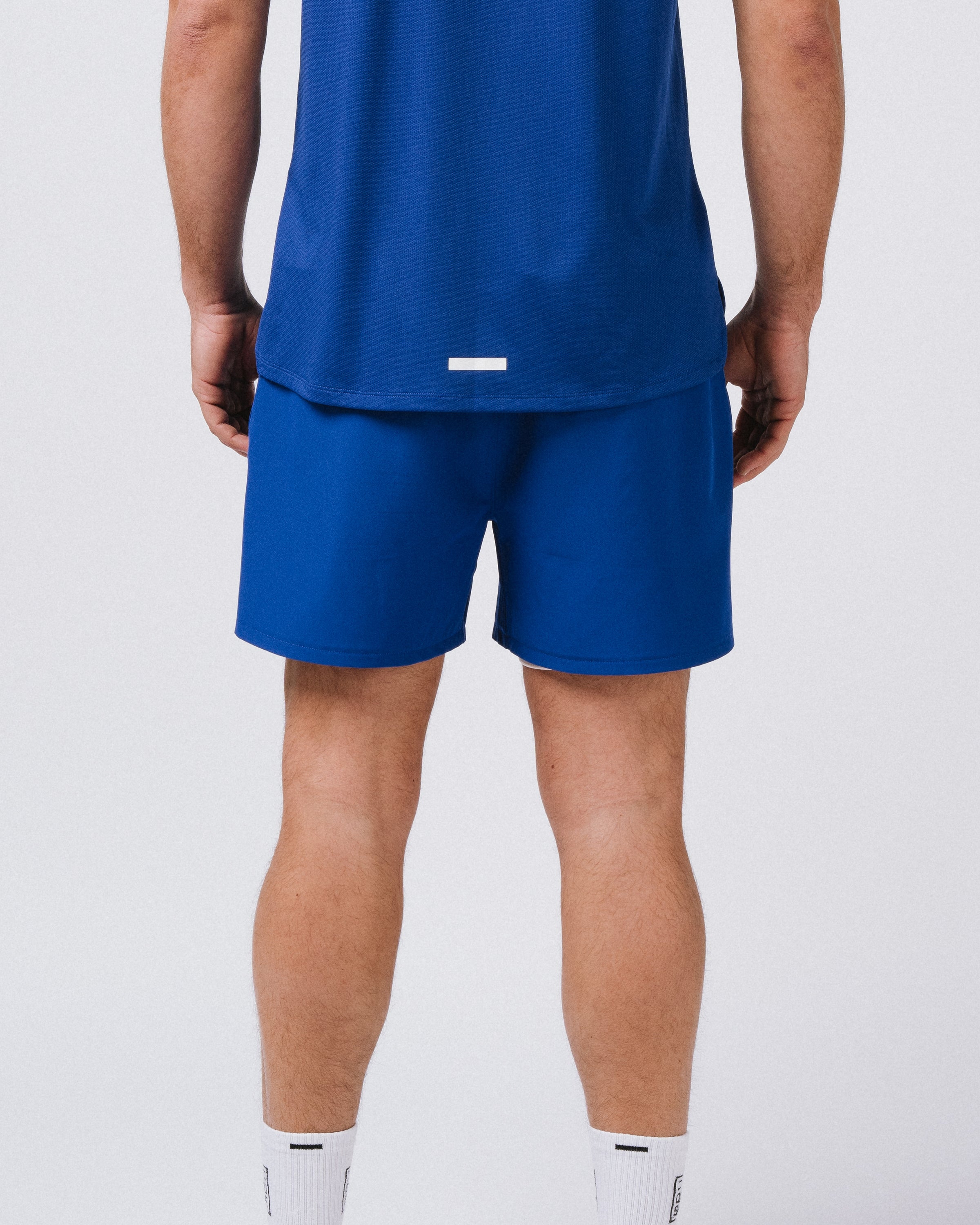 Mens Shorts Azul Off White