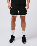 Mens Short Black Off White