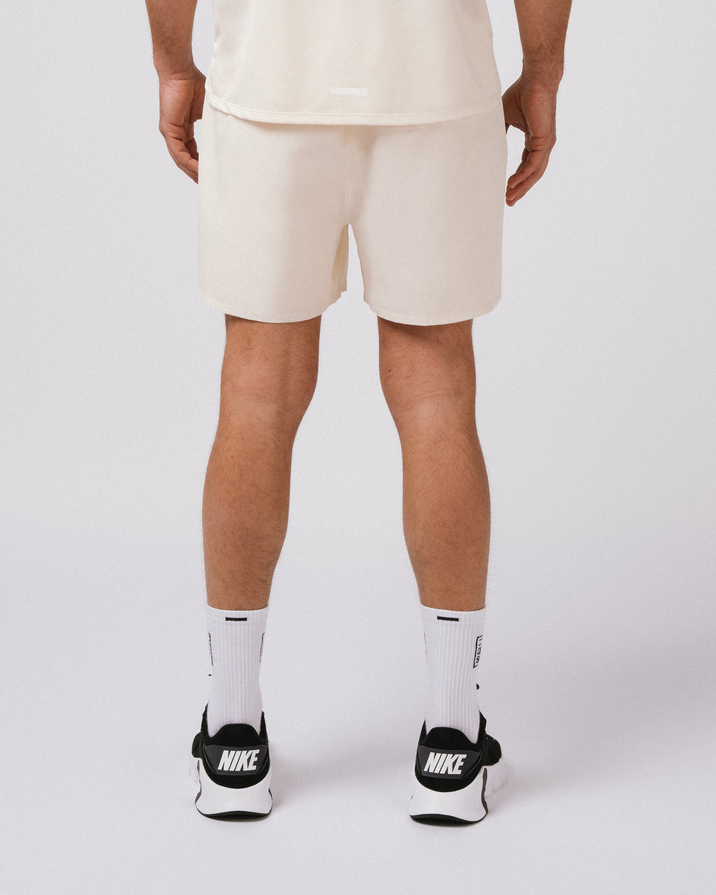 Mens Short Off White