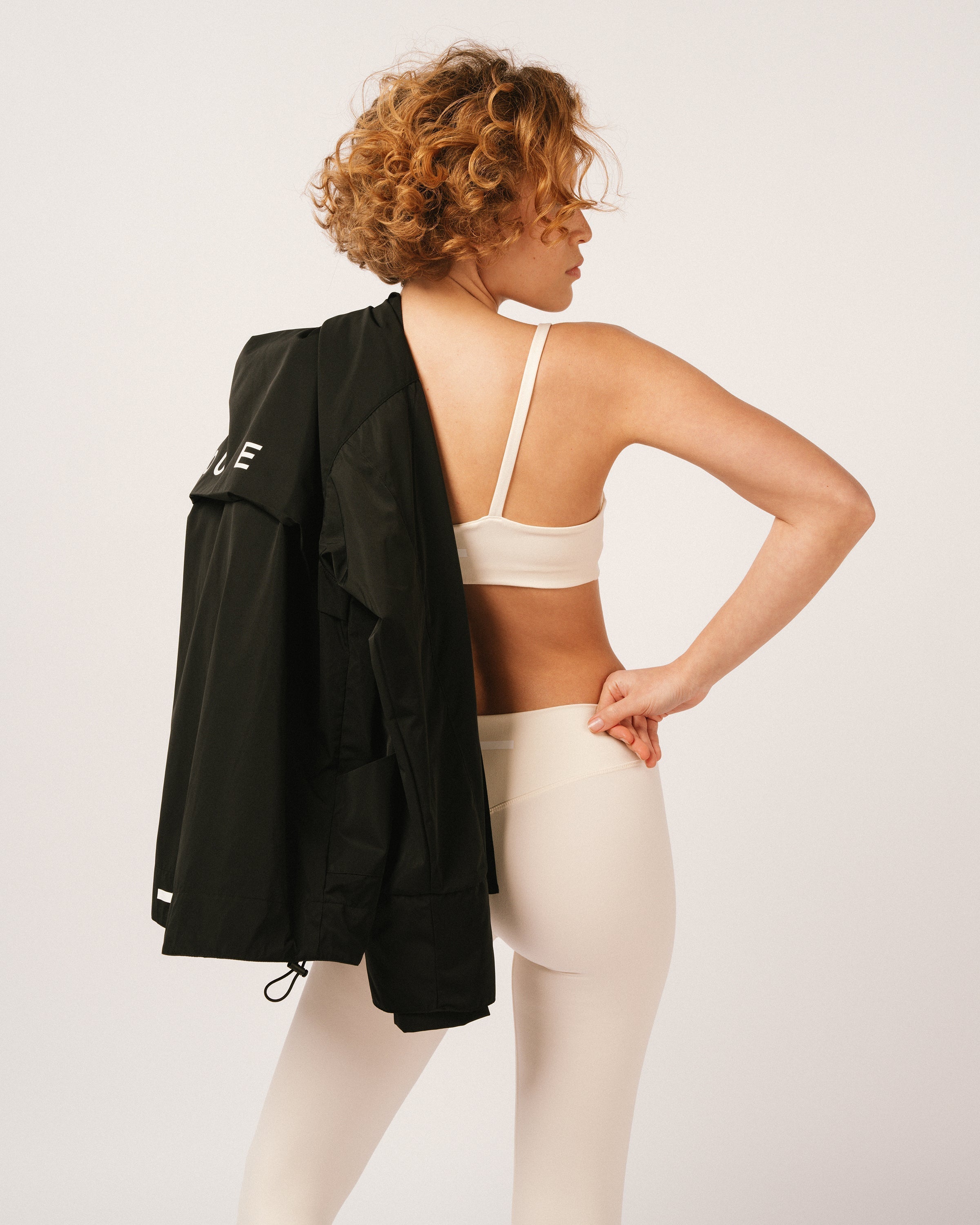 Womens Sports Bra Off White