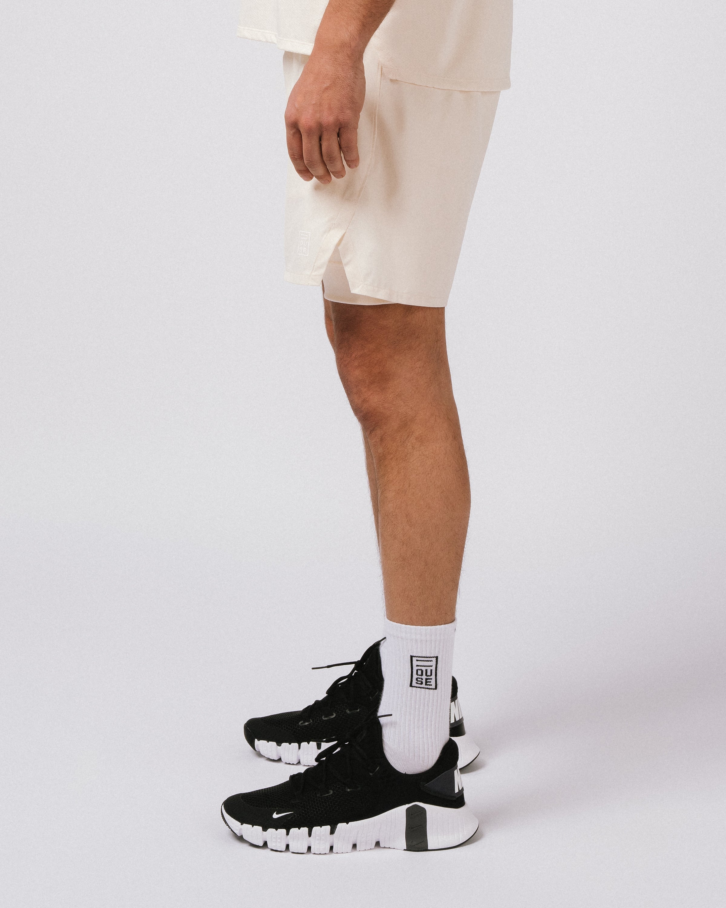 Mens Lined Short Off White Off White