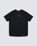 Mens athletic gym t-shirt in black