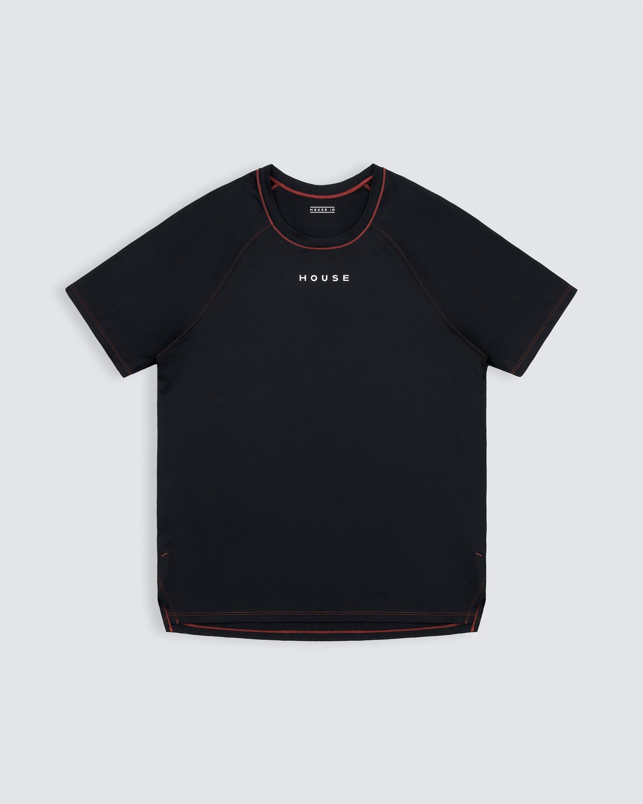 Mens athletic gym t-shirt in black