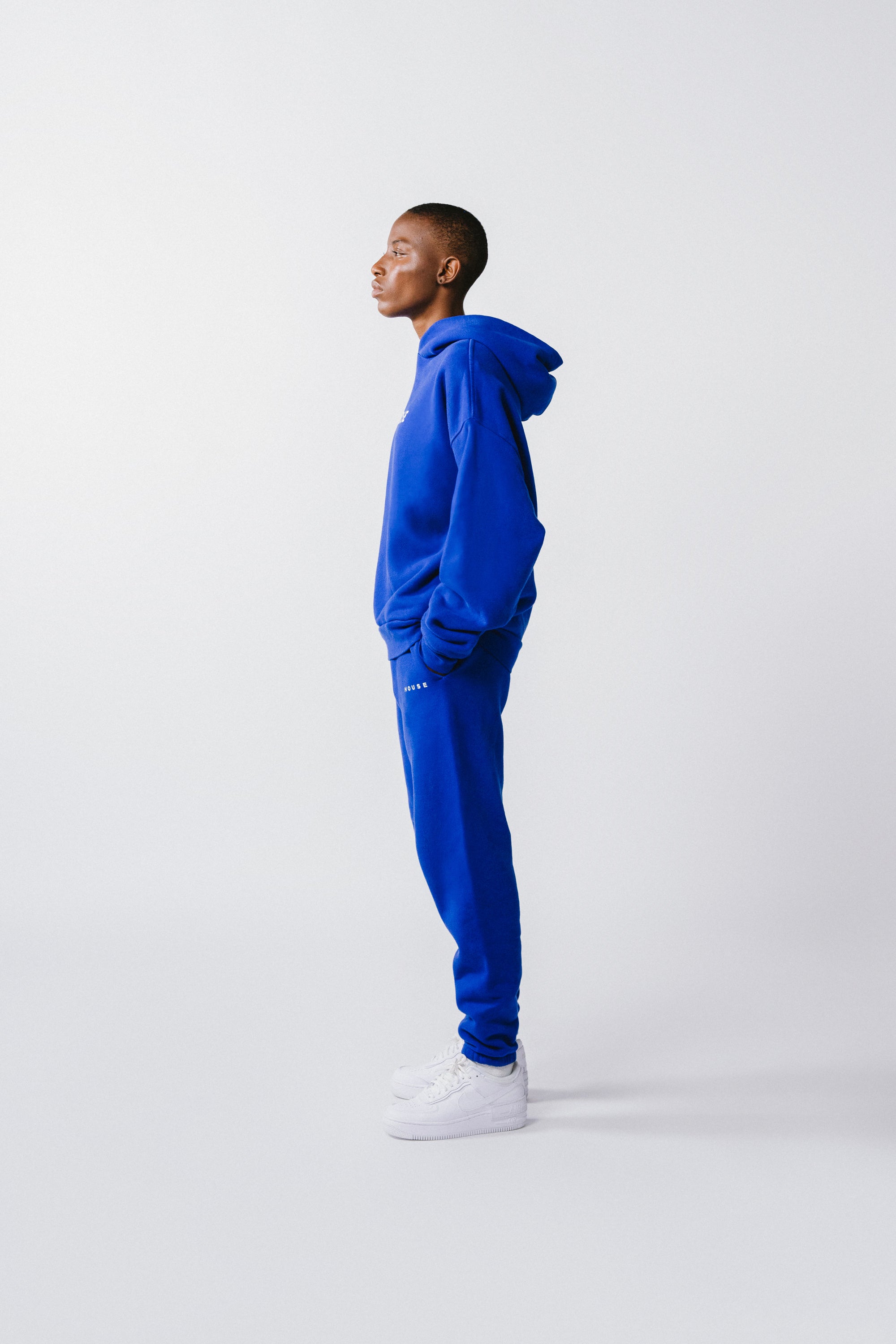 Womens Hoodie Azul