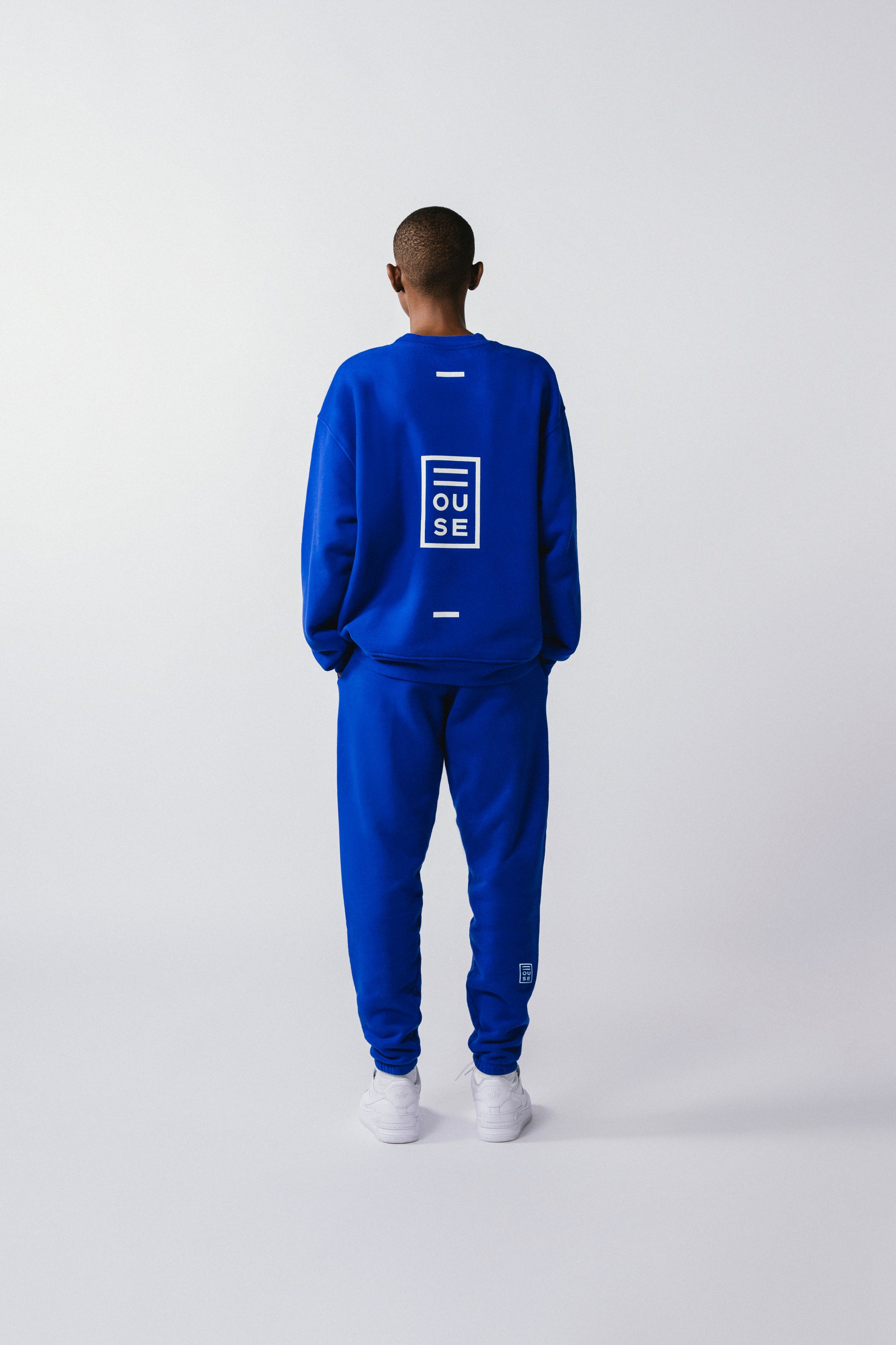 Womens Crew Azul