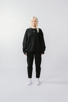Womens Crew Black