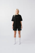 Womens Sweat T-Shirt Black