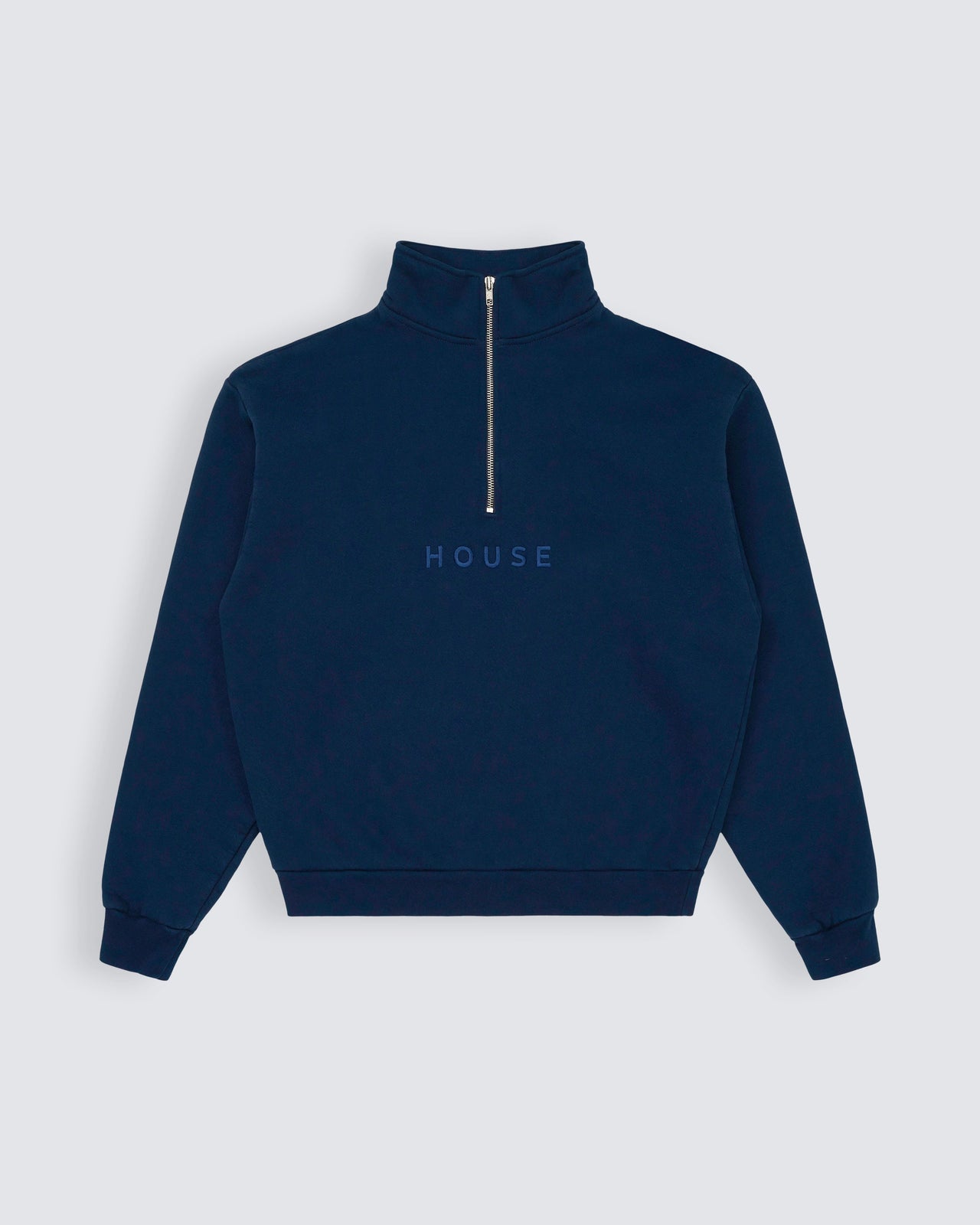 House iD sports zip up top in navy