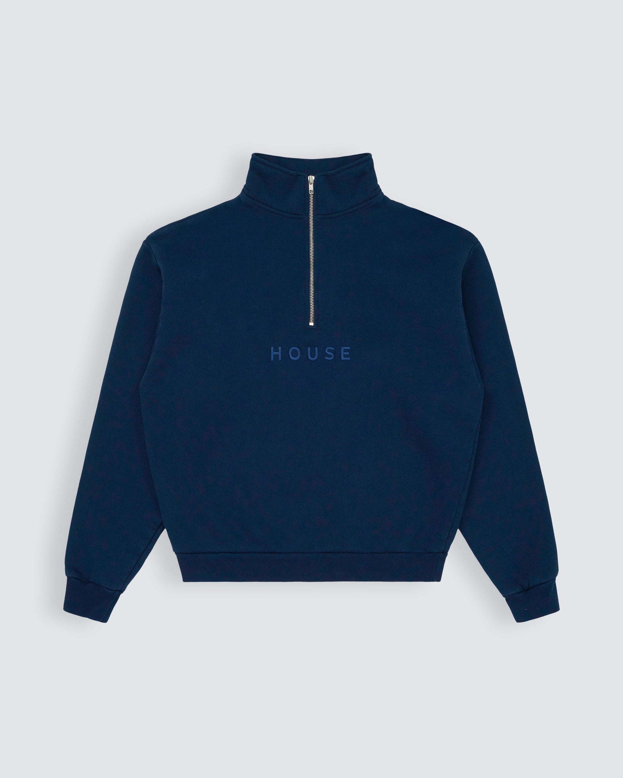 House iD sports zip up top in navy