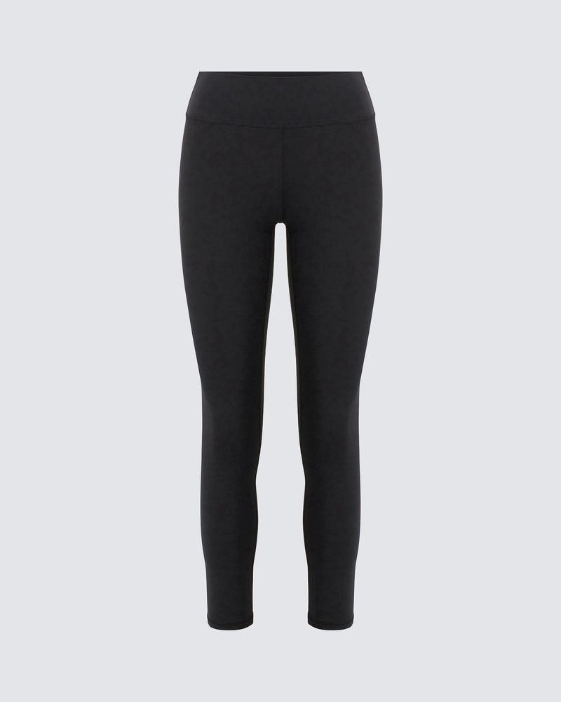 HOUSESoft High Rise Legging 7/8 - Black