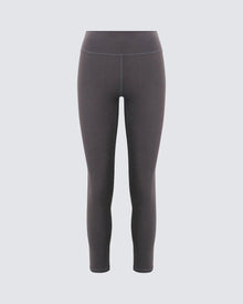 HOUSESoft High Rise Legging 7/8 - Dark Grey