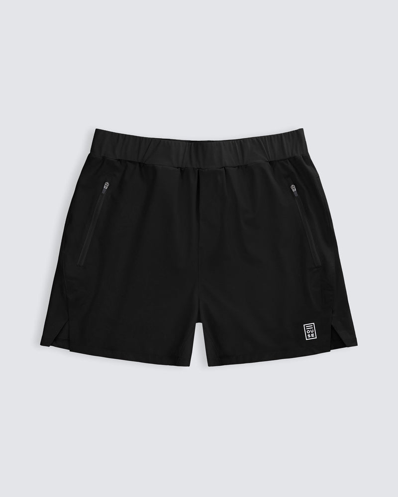 5.5" Short Unlined - Black