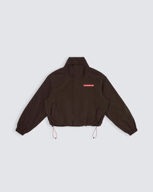 Cropped Cargo Jacket - Espresso