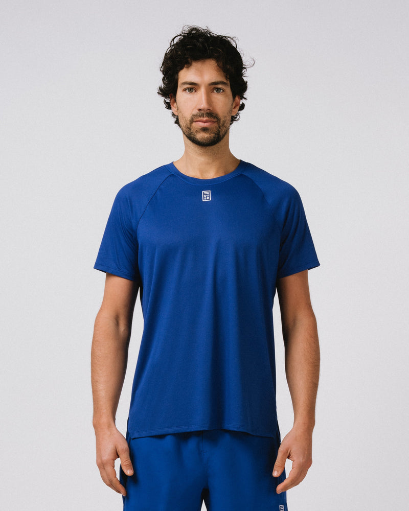 Mens Athletic Tee Azul