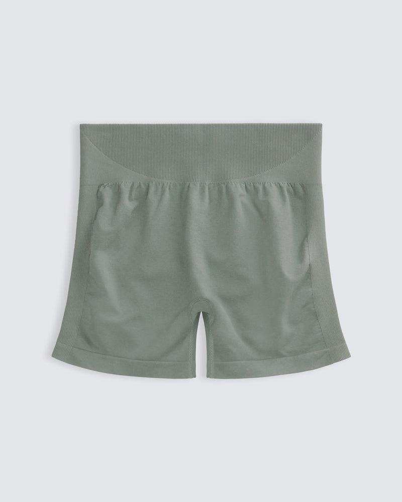 Womens Seamless Bike Short in Sage