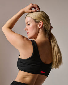 Womens Jersey Bra in Black