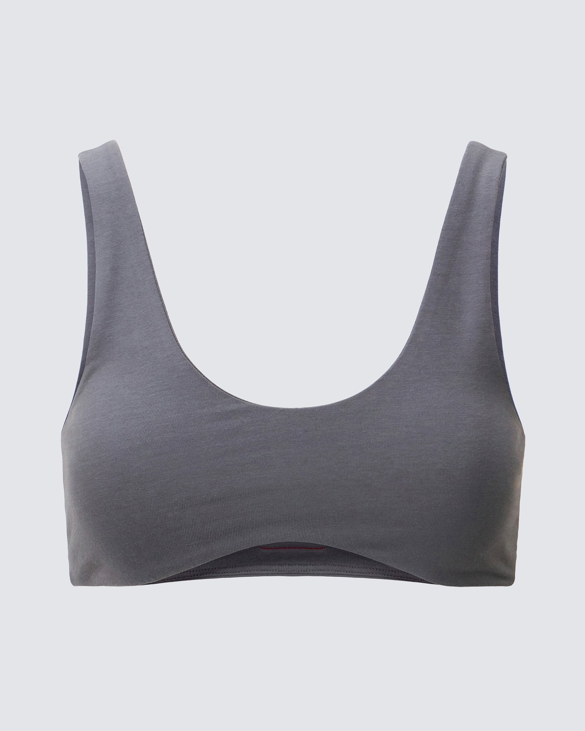 Jersey Bra - Dark Grey