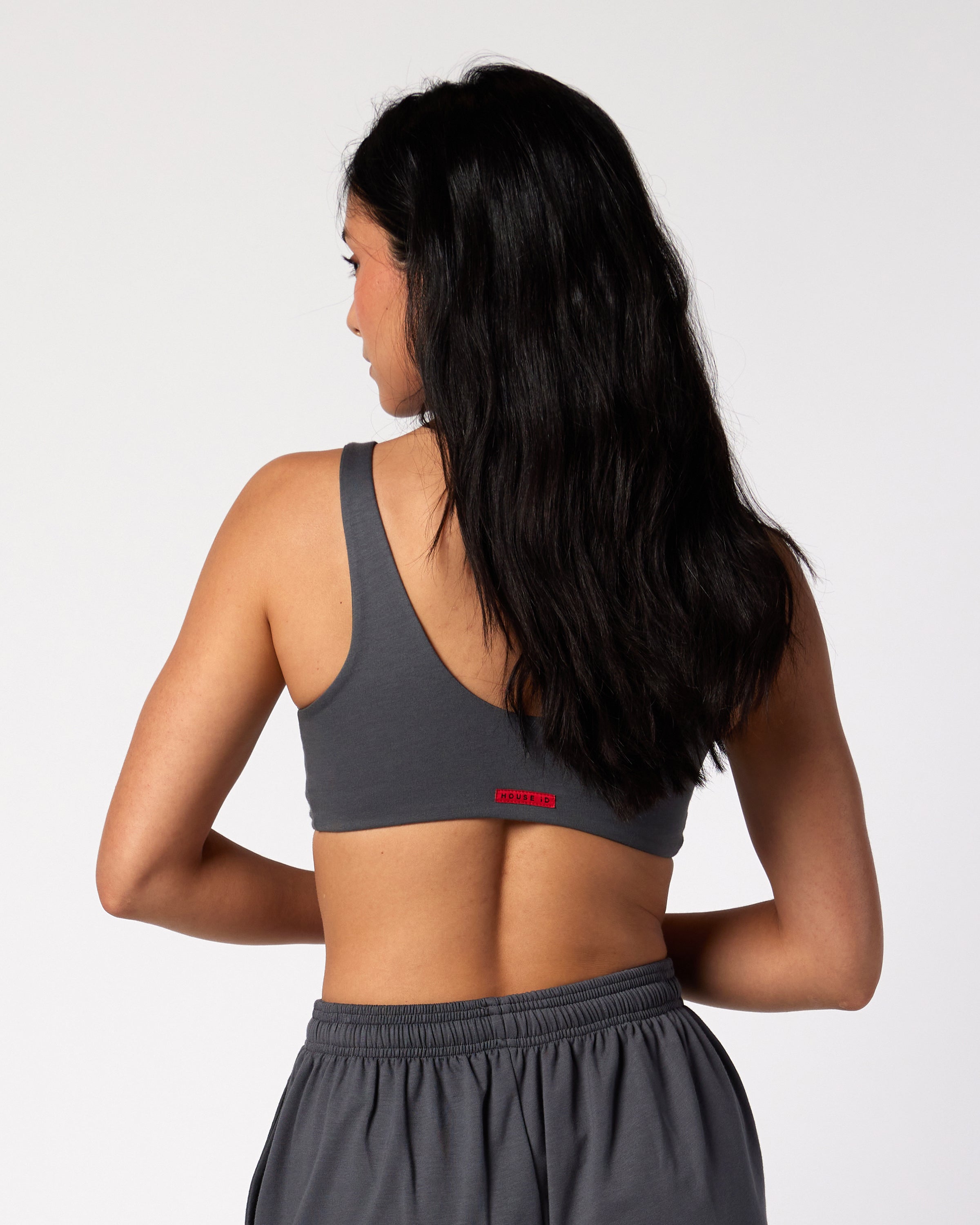 Jersey Bra - Dark Grey