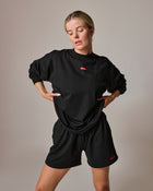 Black Jersey Top