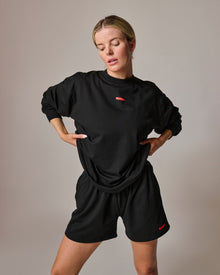 Black Jersey Top