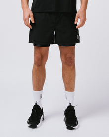 Mens Lined Short Black/Black