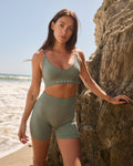 Seamless Bra - Sage