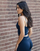Seamless Tank - Navy